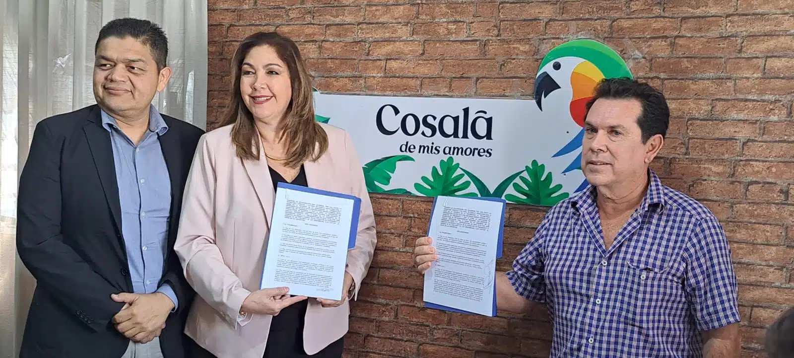 Firma de convenio CORE33 y ayuntamiento de Cosalá