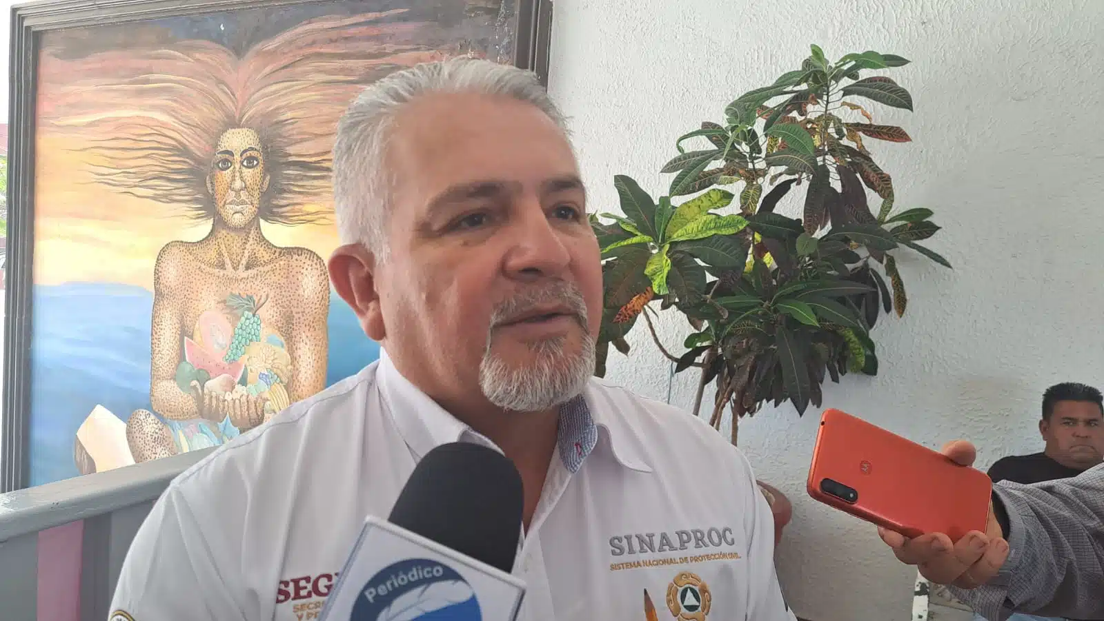 Hildefonso Castro Castro, director del Instituto Municipal de Protección Civil en Guasave