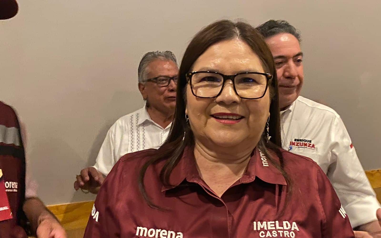 candidata a la senaduría por Morena, Imelda Castro Castro