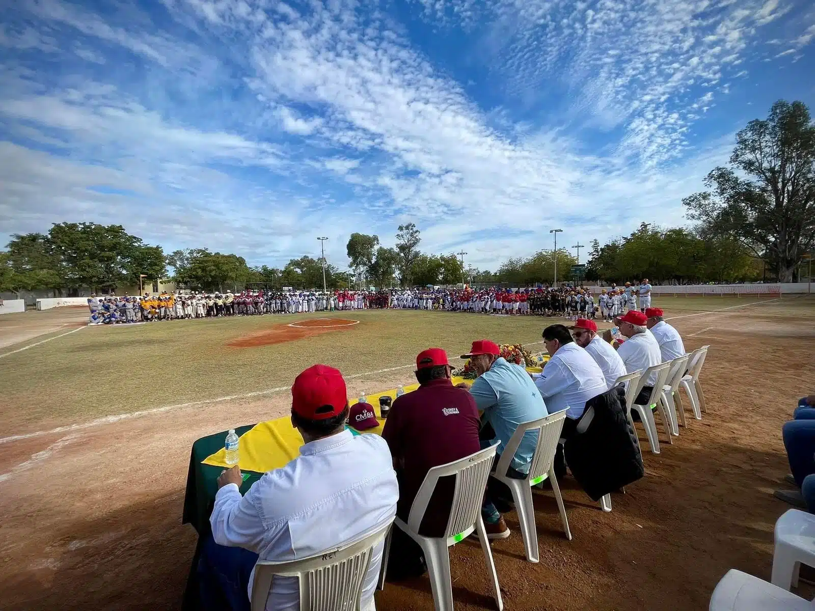 Ceremonia inaugural del Torneo Nacional de Béisbol categoría 9 Años