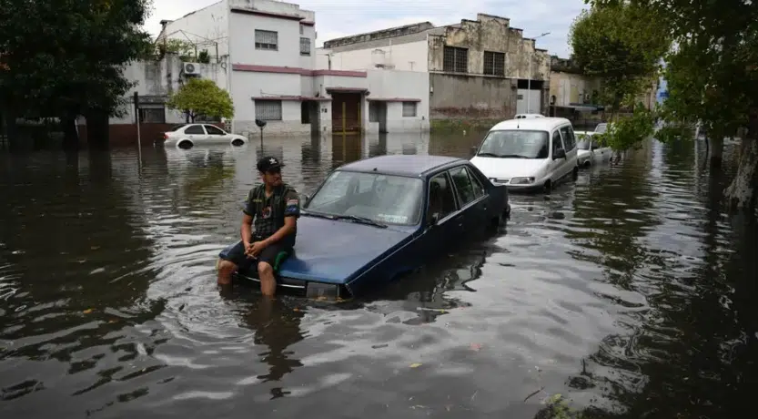 Inundaciones en Argentina dejan al menos un fallecido