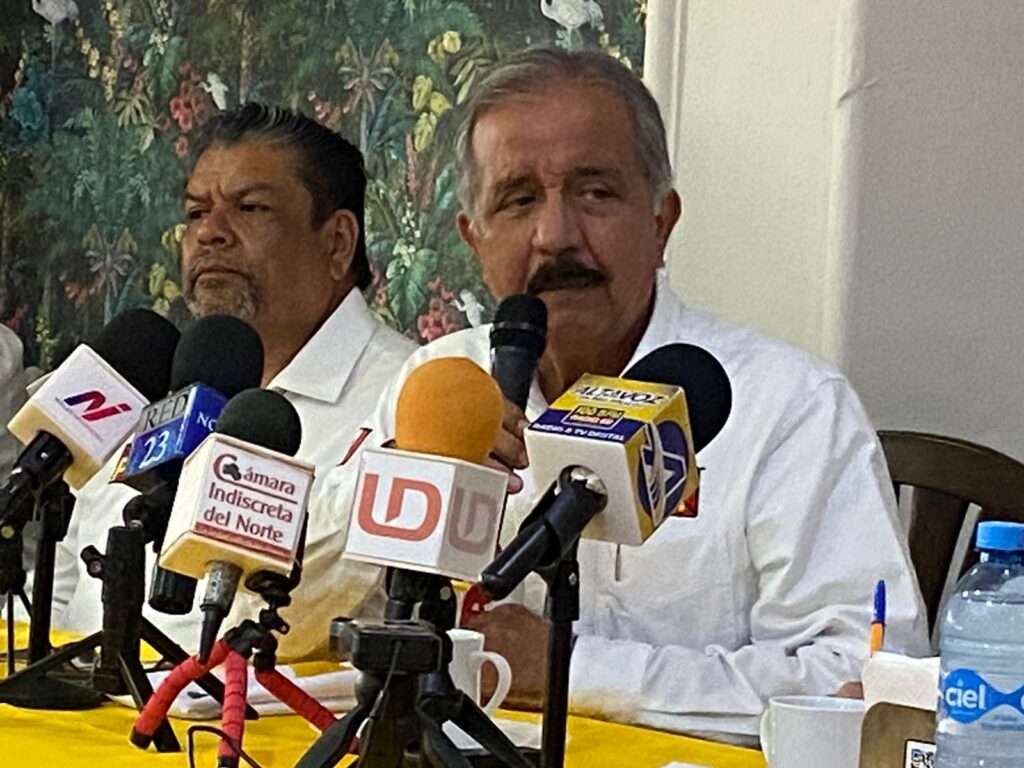 Jesús Estrada Ferreiro, en rueda de prensa.