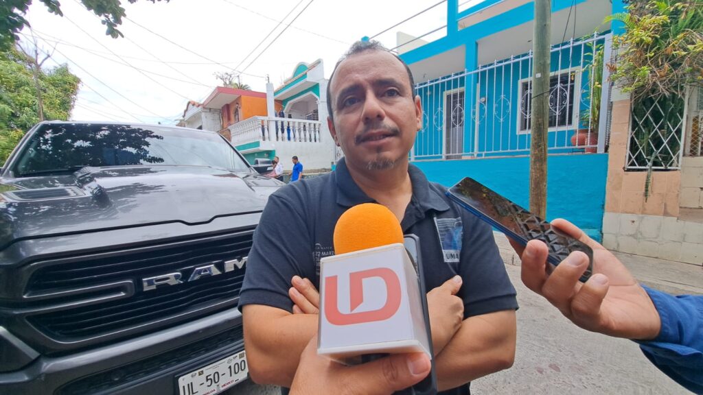 Jorge González Naranjo con medios de prensa