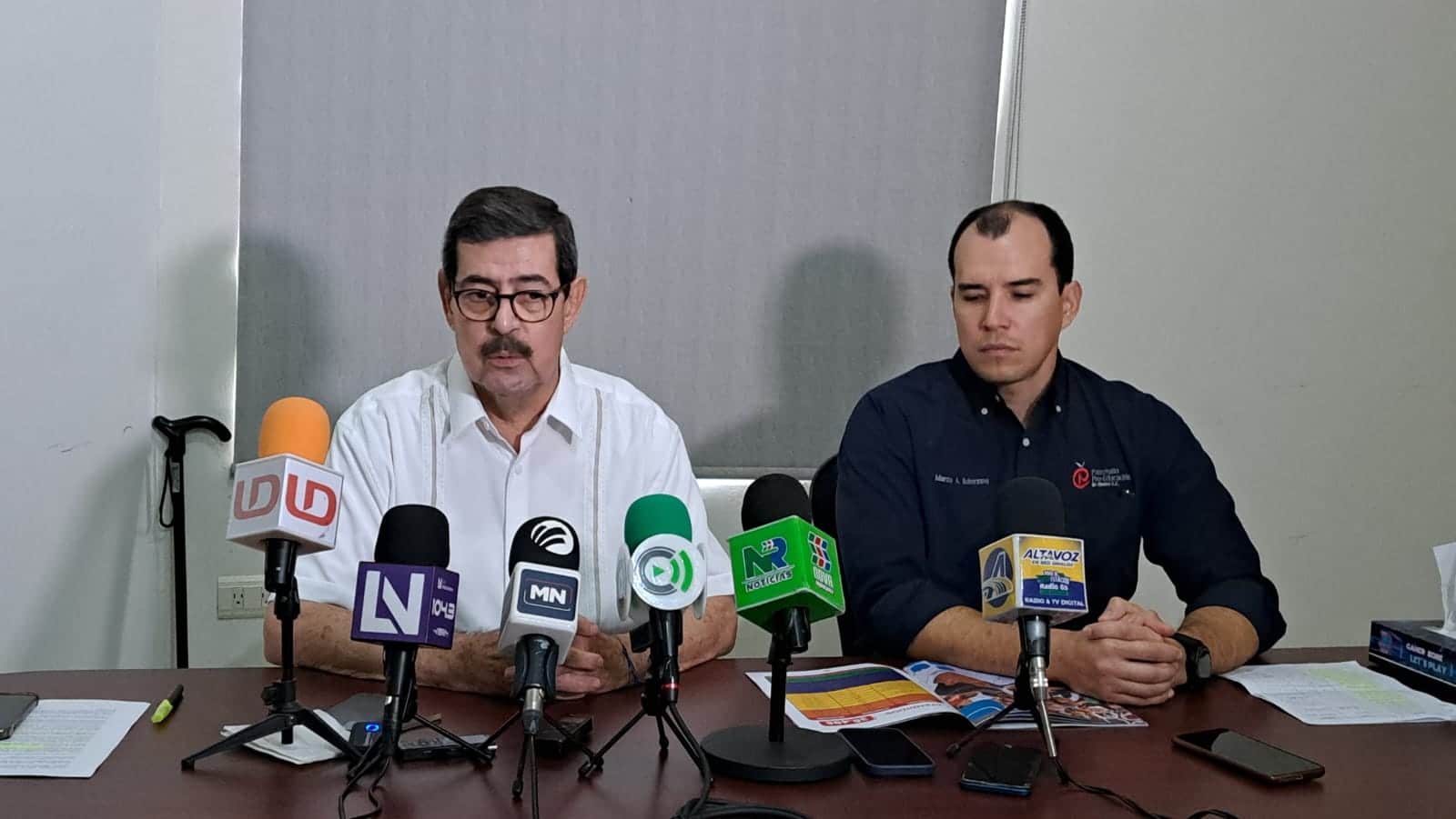 Jorge López Valencia, presidente del Patronato Proeducación del Municipio de Ahome
