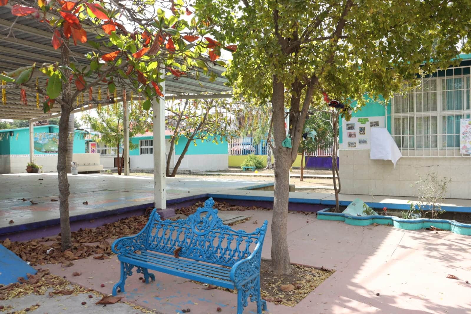 instalaciones del Jardín de Niños "Francisco Gabilondo Soler"./ Foto: Jenifer Salcido