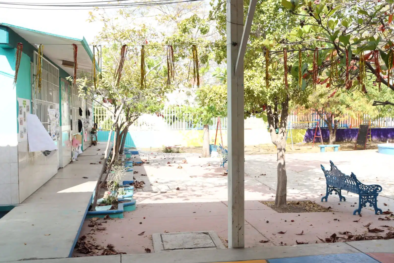 instalaciones del Jardín de Niños "Francisco Gabilondo Soler"./ Foto: Jenifer Salcido