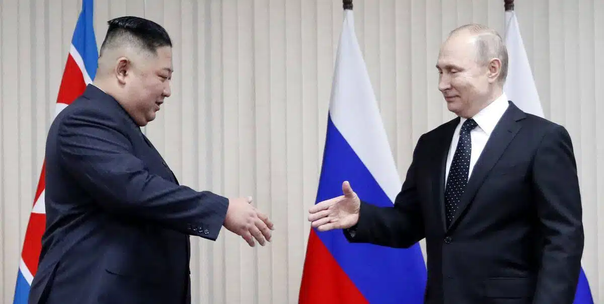 Corea del Norte habría enviado 7 mil contenedores de municiones a Rusia