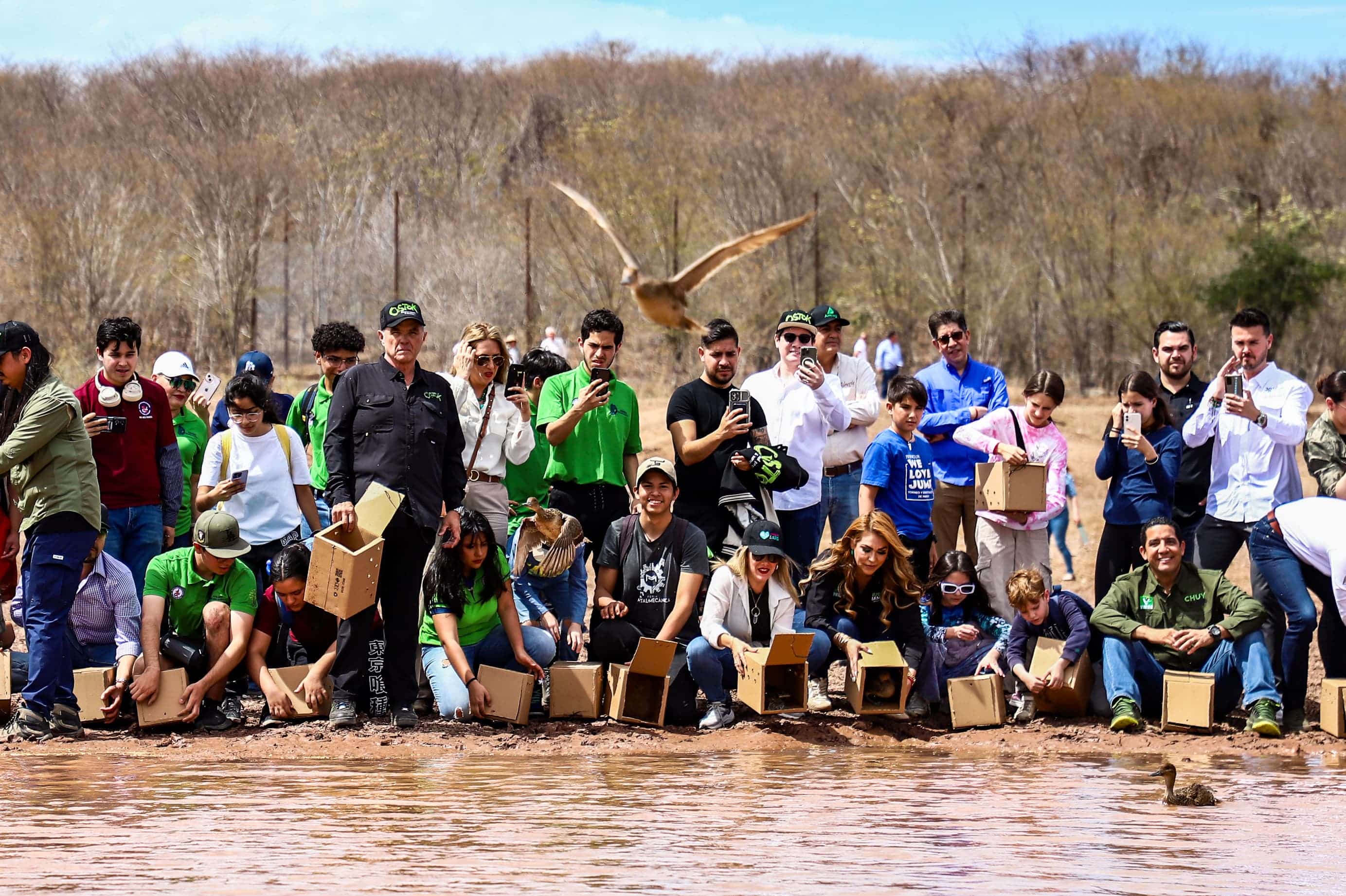 Liberación de fauna silvestre en el Santuario Ostok