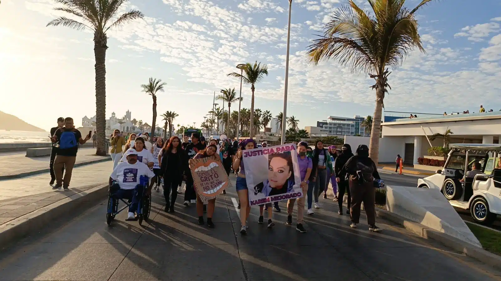 Colectivo feminista Perlas del Pacífico, amigos y familiares unieron sus voces