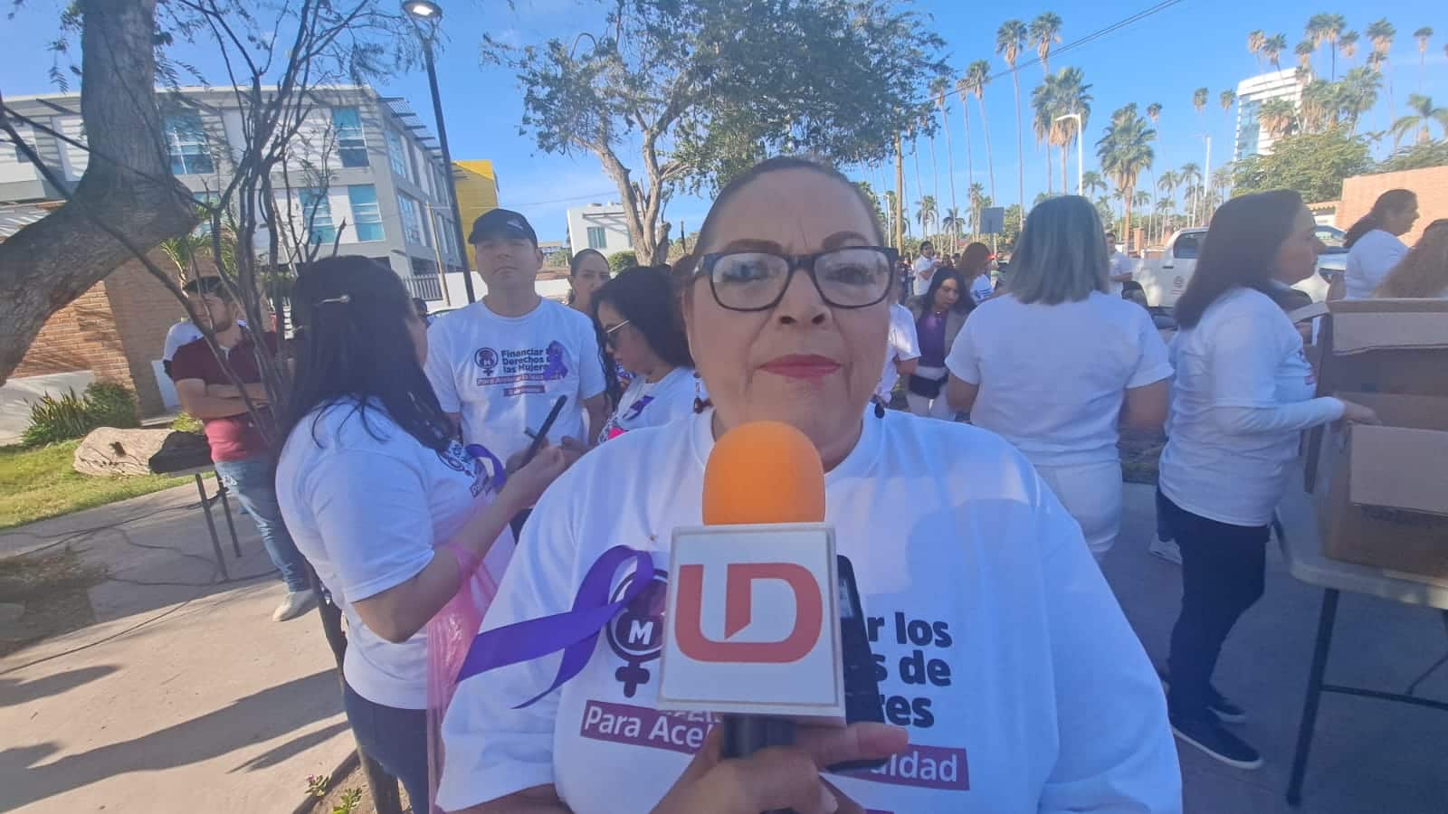 María del Rosario Esquer Lamphar, directora de Igualdad Sustantiva entre Mujeres y Hombres de Semujeres en Ahome.
