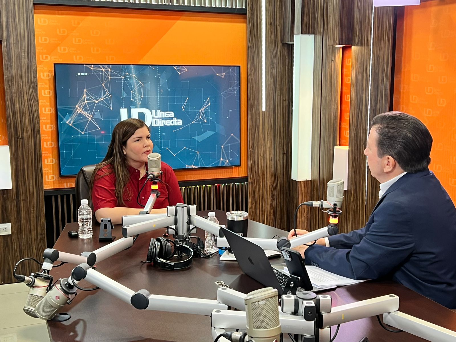 Merary Villegas y Víctor Torres
