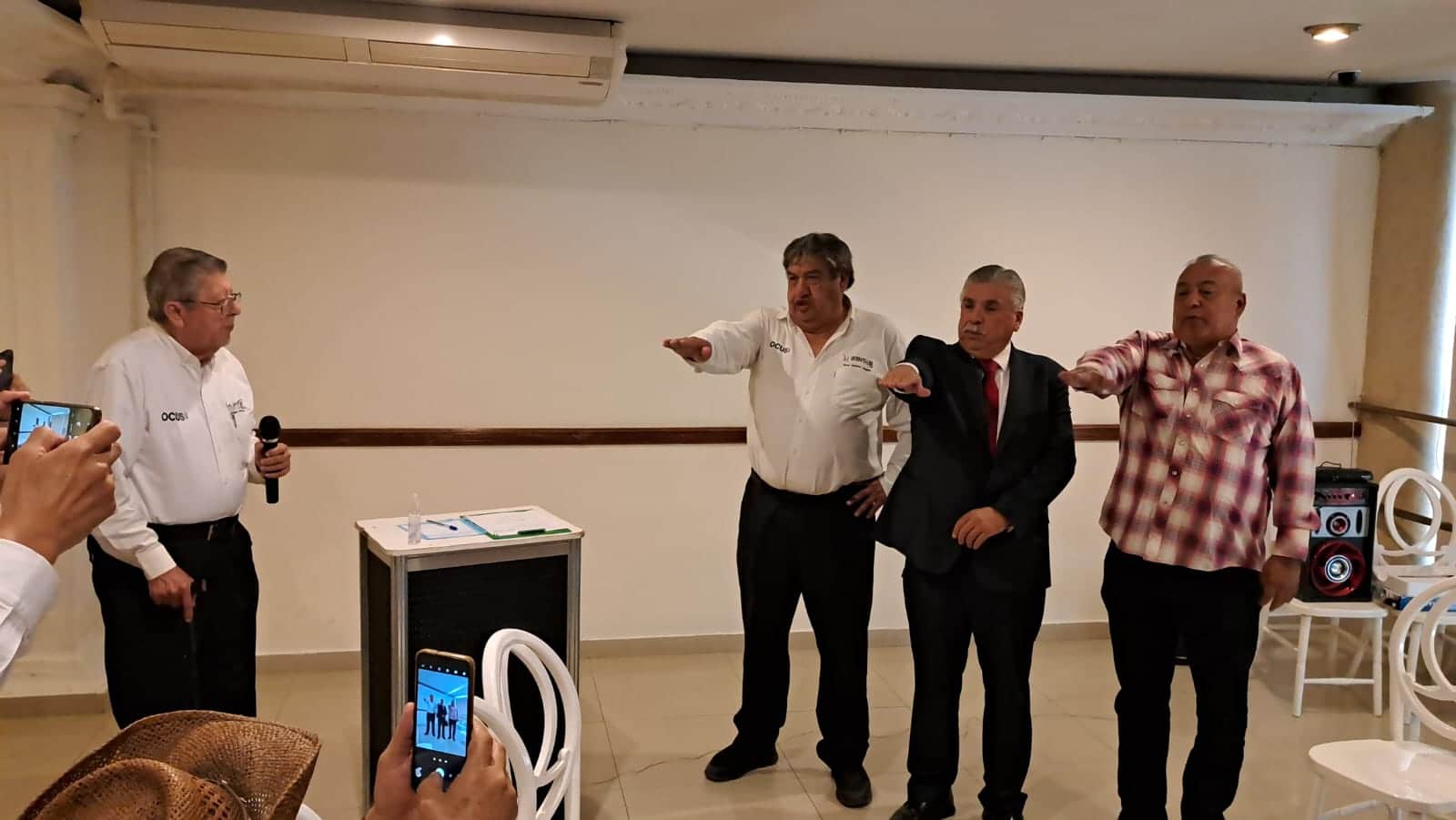 Nueva mesa directiva de la OCUS