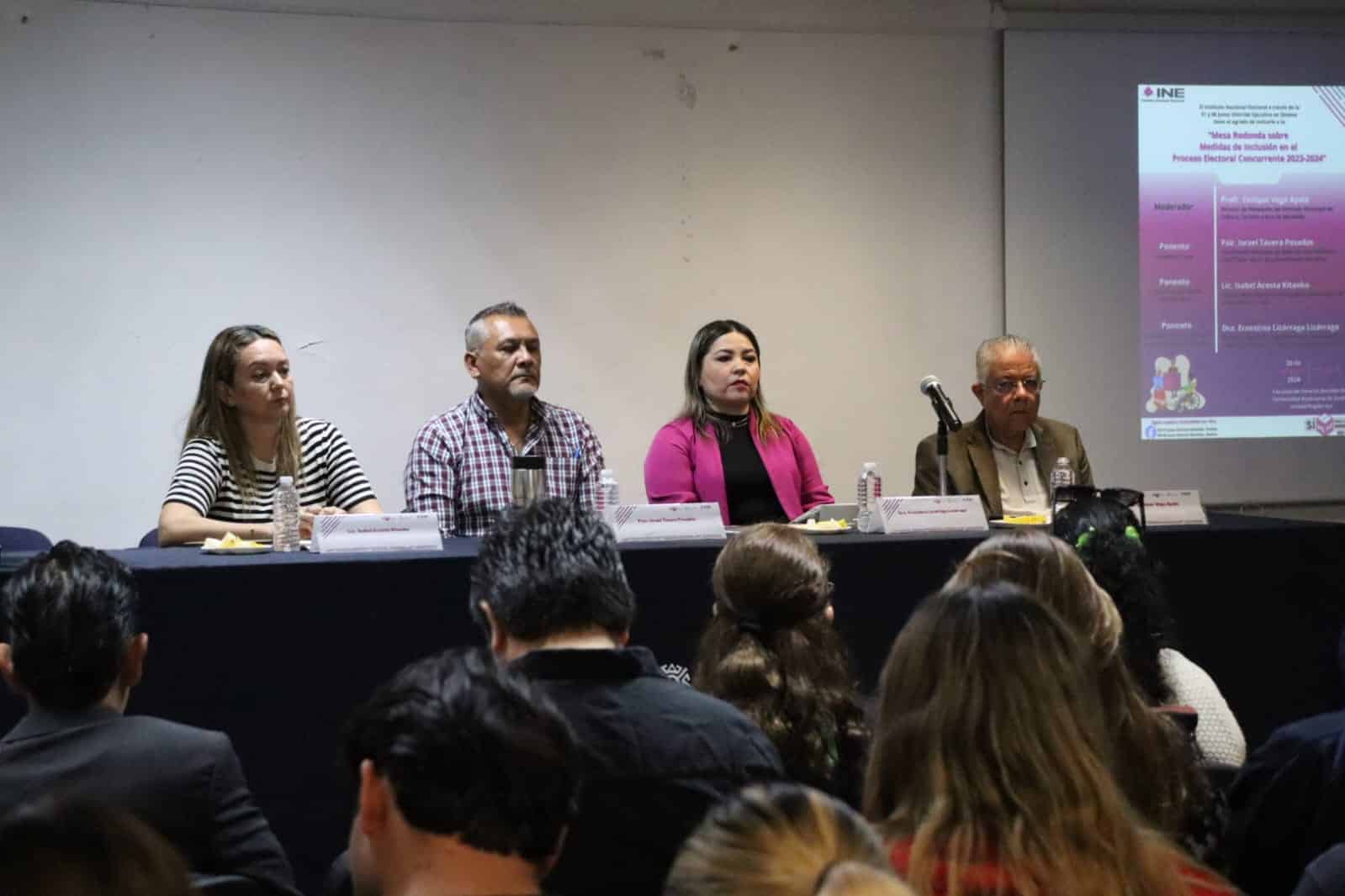 Mesa redonda del IEES al derecho de participar en los procesos electorales sin importar su orientación sexual
