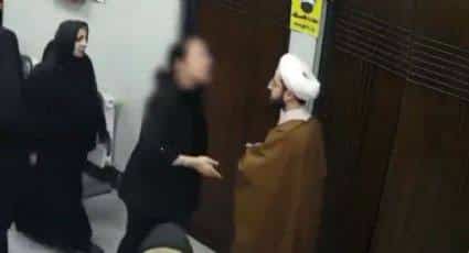 Mujer iraní encara a clérigo musulmán que la grabó con la cabeza descubierta