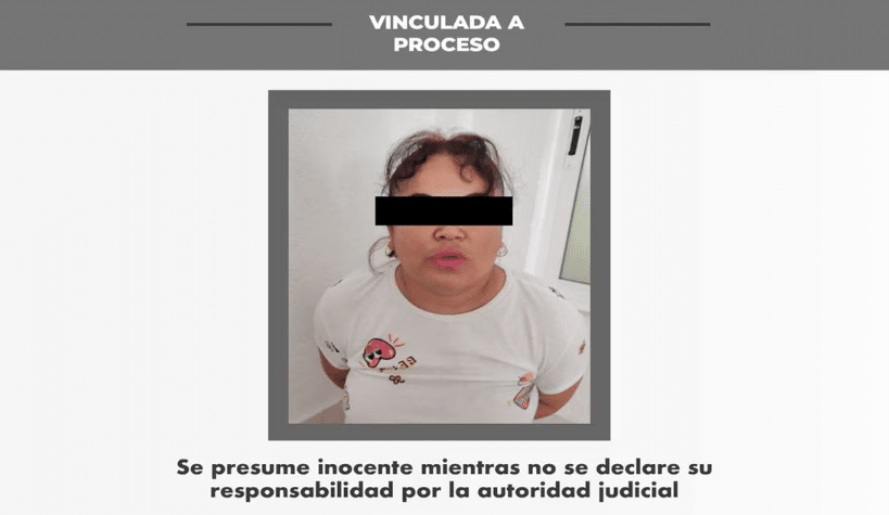 Vinculan a proceso a niñera que raptó a bebé en Pachuca