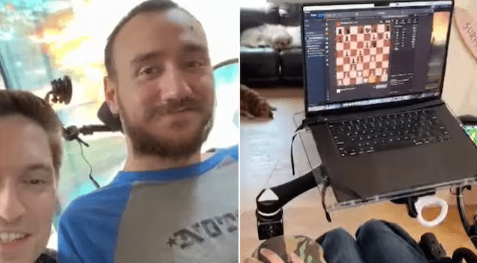 Neuralink muestra a paciente con parálisis mover el cursor y jugar en línea con su pensamiento