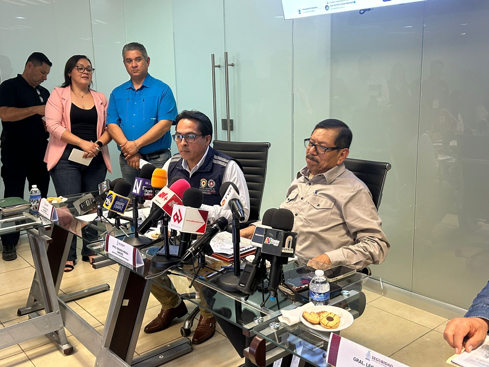 Secretario de Seguridad Gerardo Mérida Sánchez