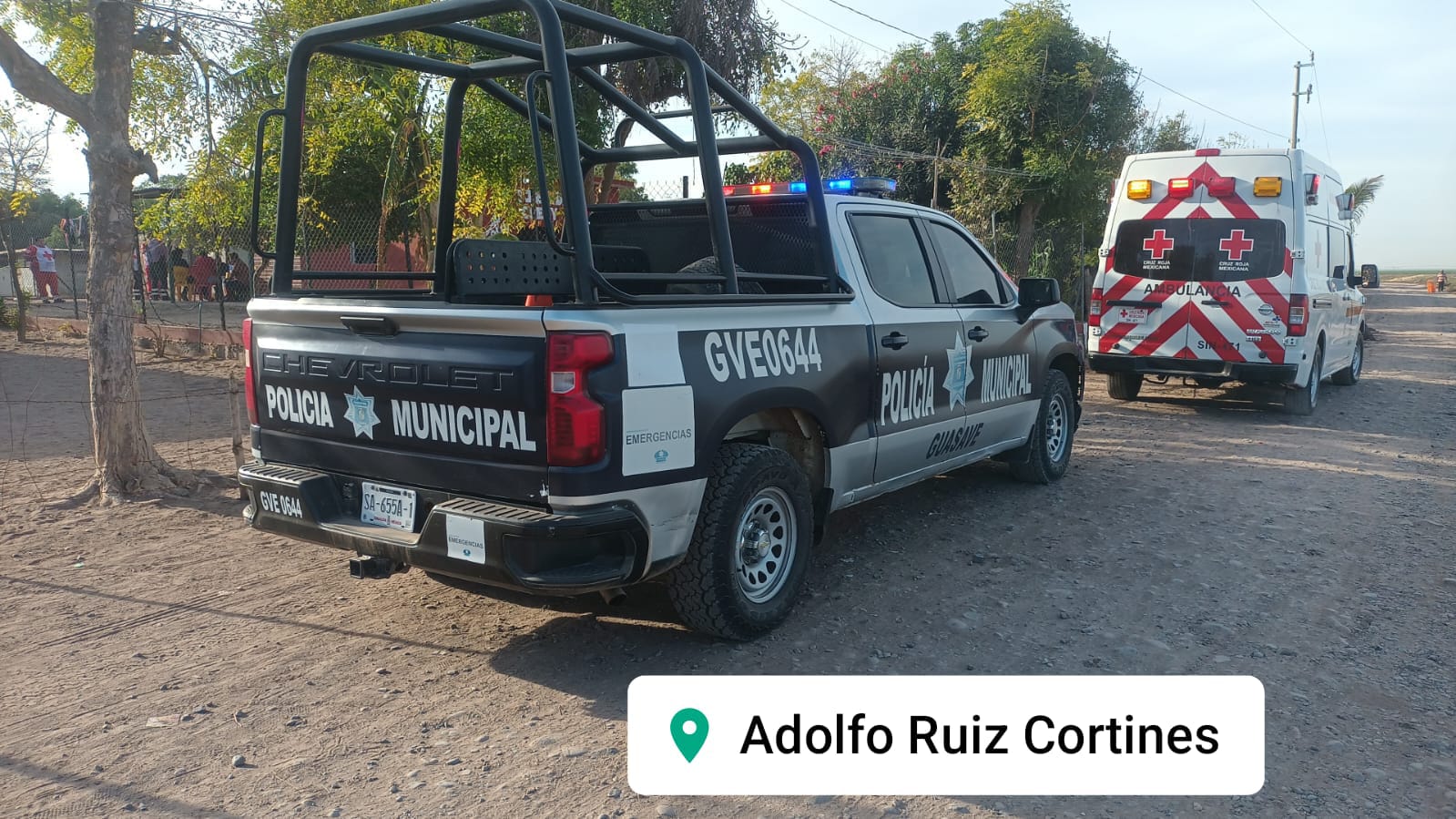 PATRULLA Y AMBULANCIA RUIZ CORTINES