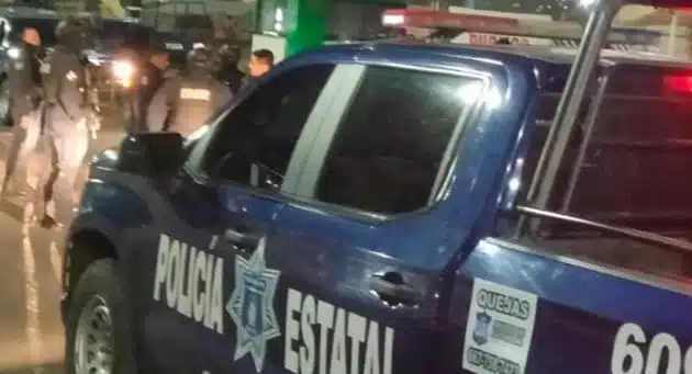 Patrulla de la Policía Estatal en Culiacán