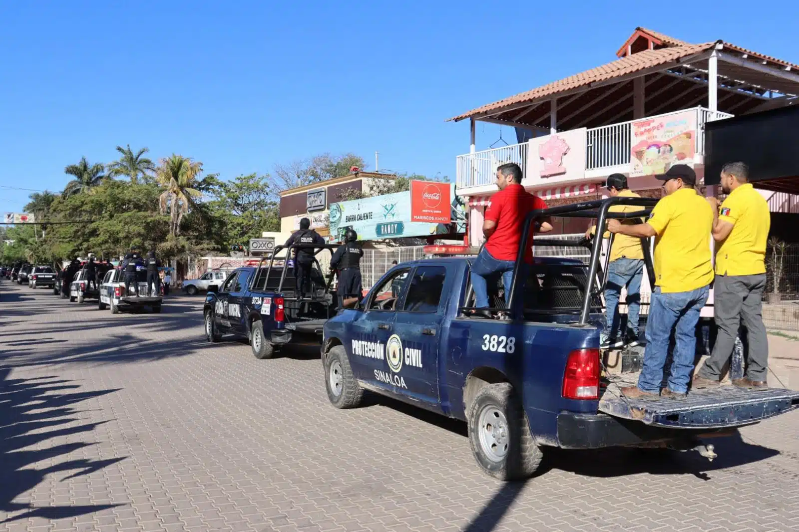 Policía Municipal y Protección Civil de Sinaloa Municipio