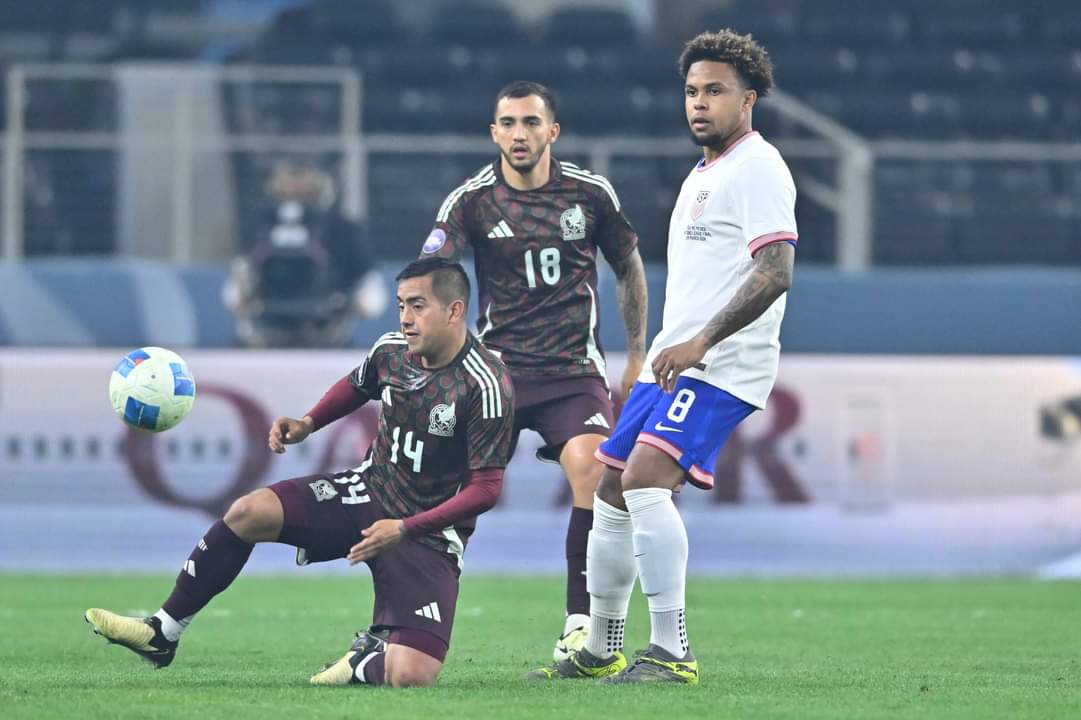 Por qué se detuvo el partido de México y EU en la Nations League al minuto 88