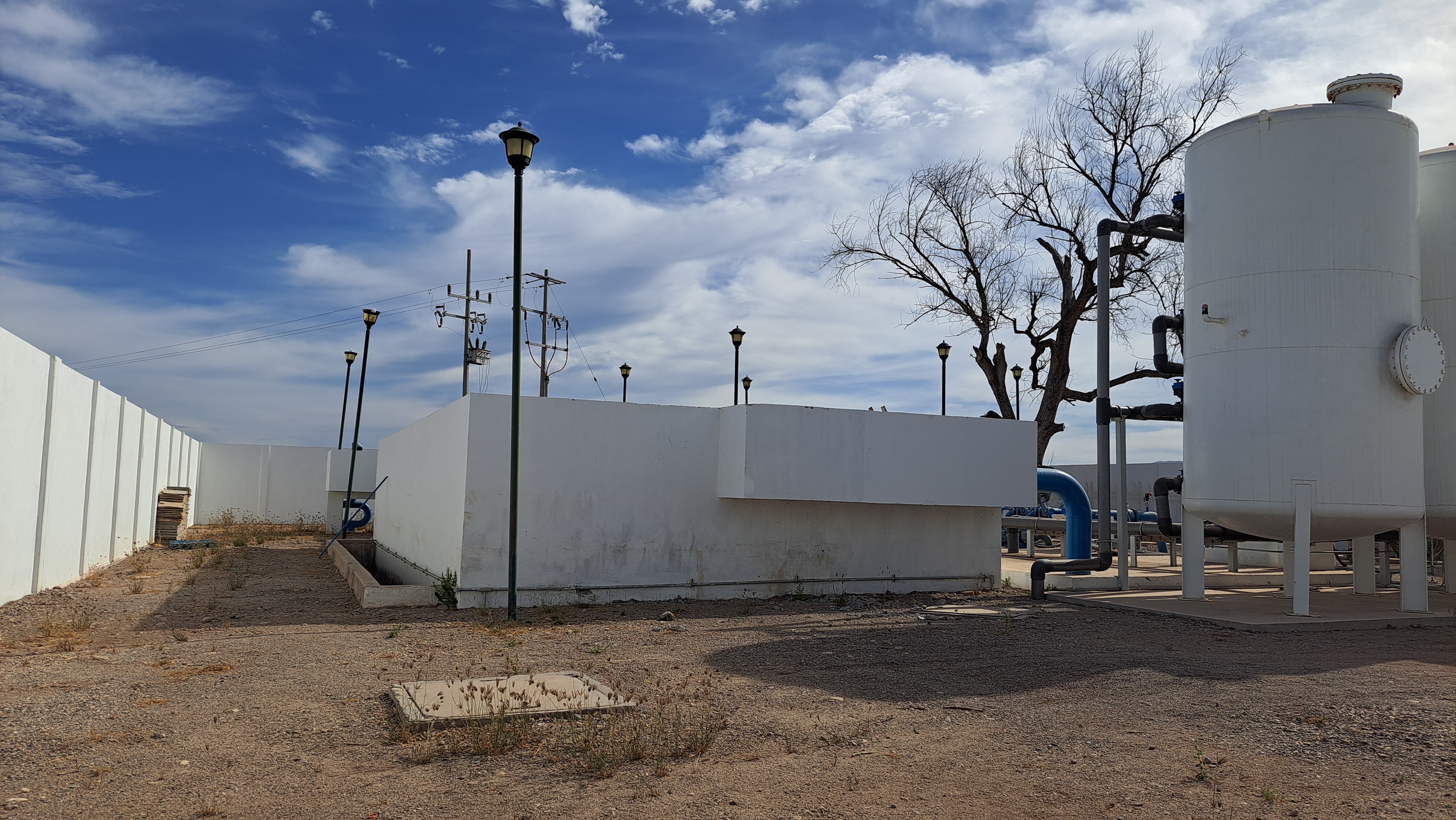 Potabilizadora de agua Capomos