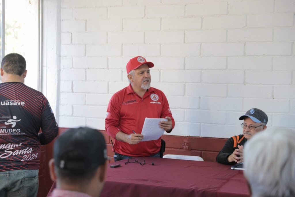 Director general del Instituto de Protección Civil en Guasave