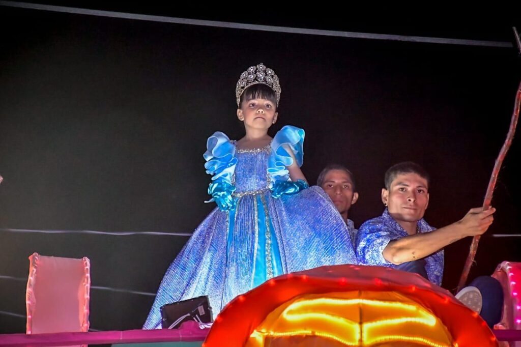 Reina infantil del Carnaval "Historias de un Ayer" de Villa Unión