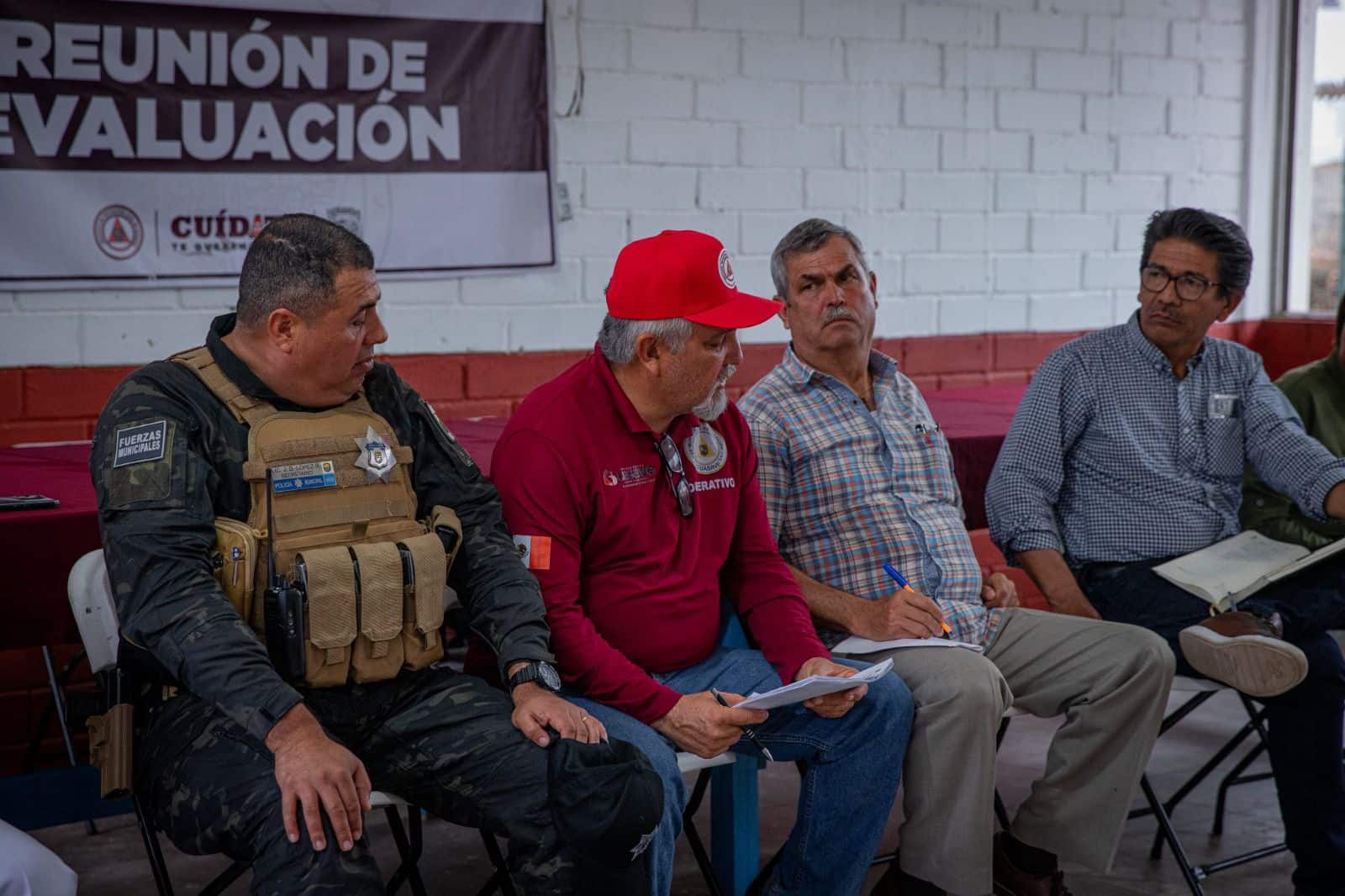 Reunión de evaluación de Semana Santa 2024 en Guasave