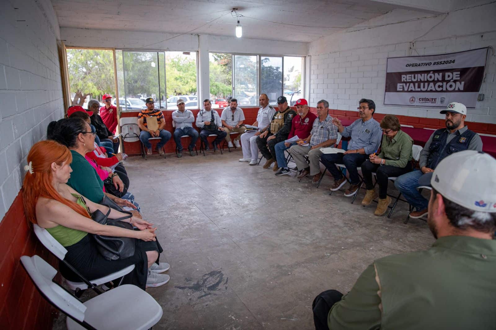 Reunión de evaluación de Semana Santa 2024 en Guasave