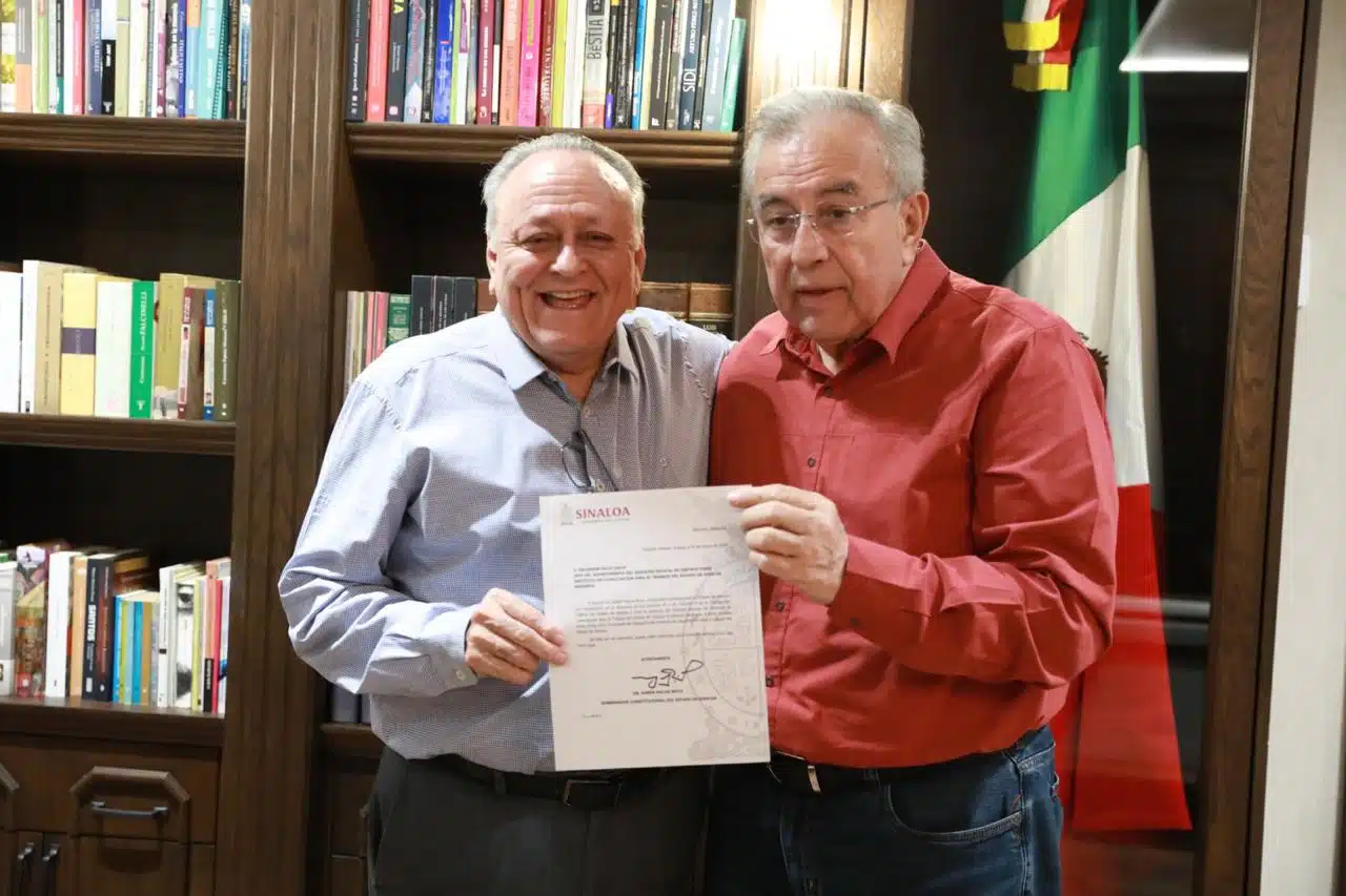 Rubén Rocha Moya y Salvador Valle Valle