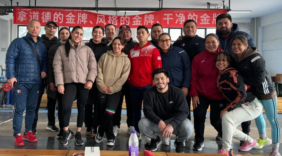 SELECCIÓN MEXICANA HALTEROFILIA