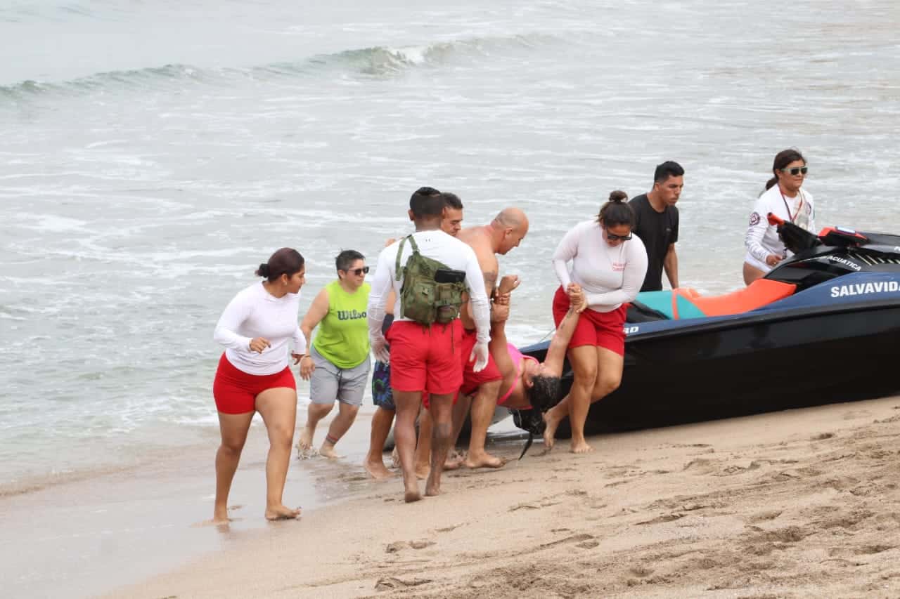 SIMULACRO EN EL MAR MAZATLÁN