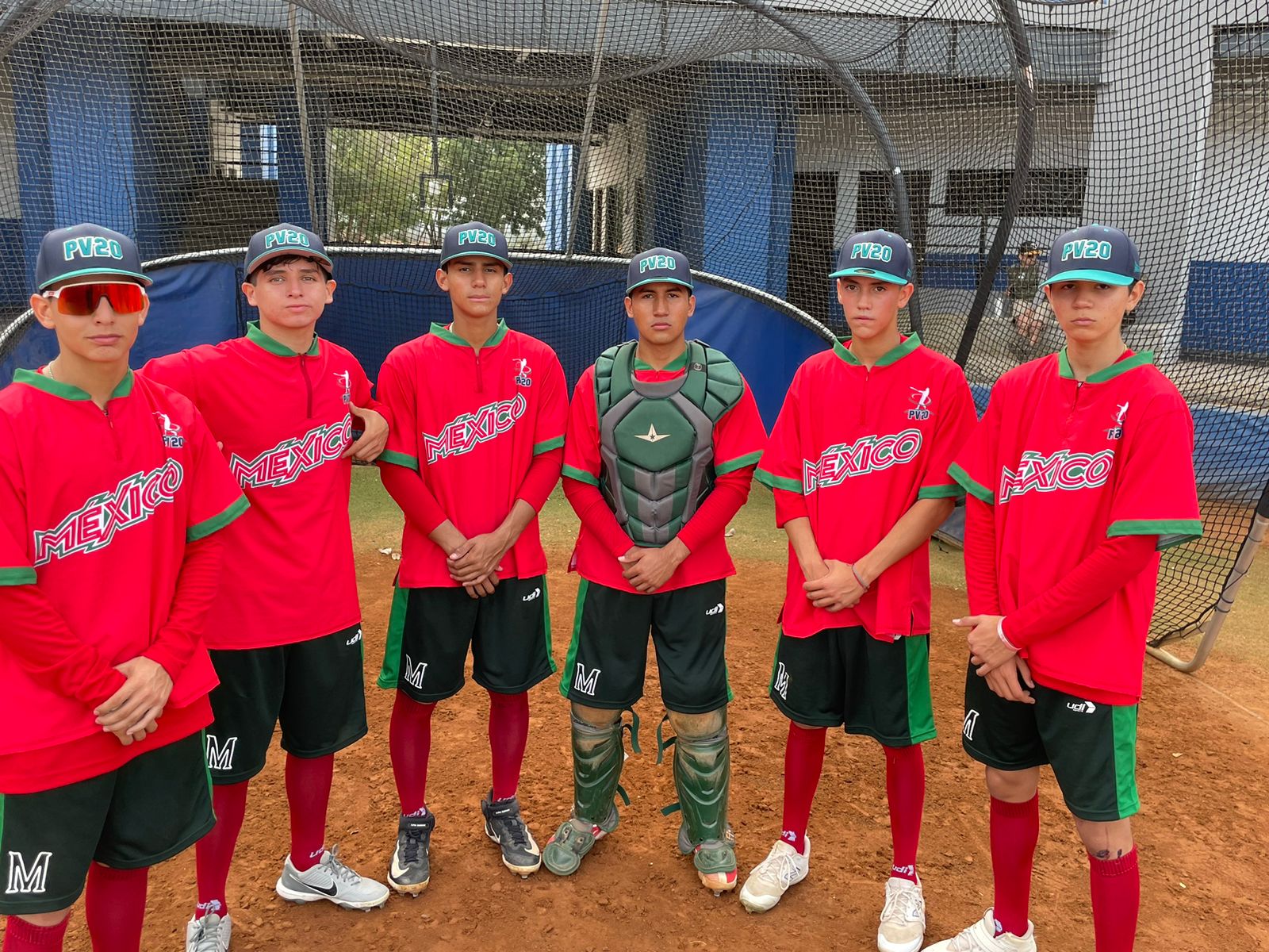 Beisbolistas de la Selección Mexicana de Beisbol U15