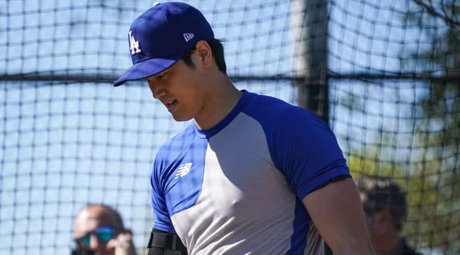 Shohei Ohtani, jugador de Los Angeles Dodgers