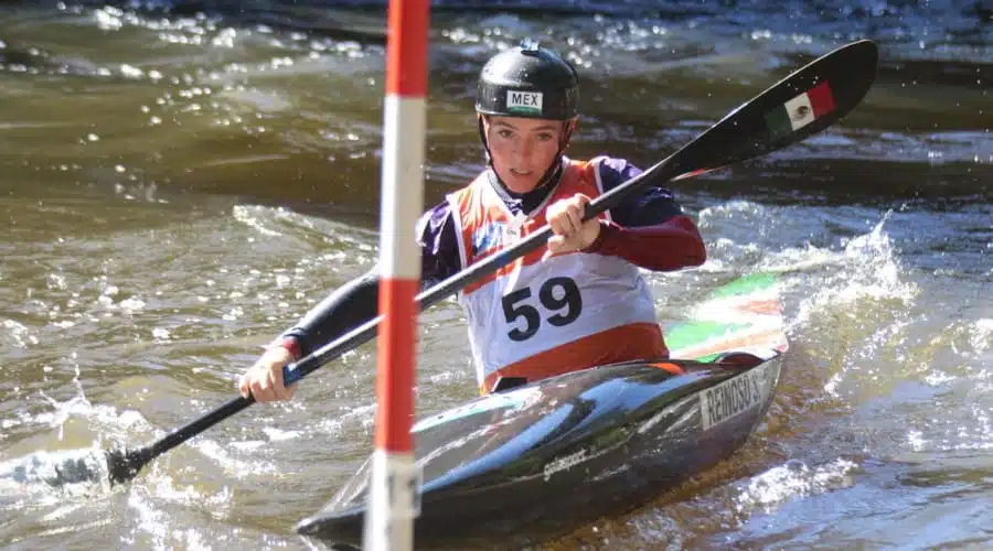 Sofía Reinoso consigue boleto para Juegos Olímpicos en canotaje slalom