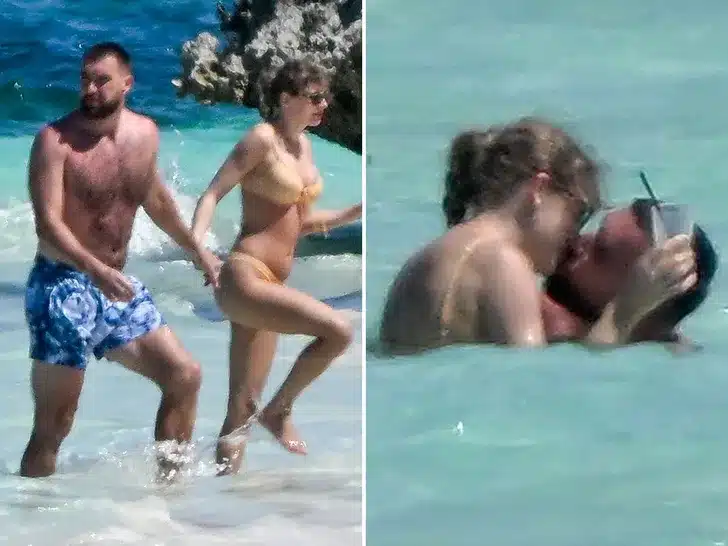 Taylor Swift y Travis Kelce se dan un escape romántico en las Bahamas