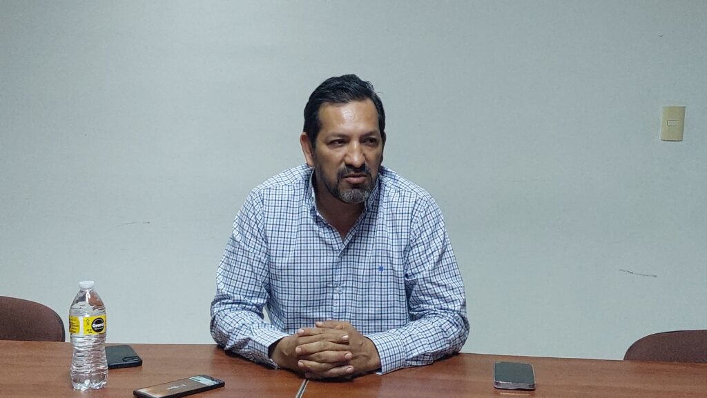 Enrique Román Cruz Gastélum, gerente de la Junta de Agua Potable y Alcantarillado de Salvador Alvarado
