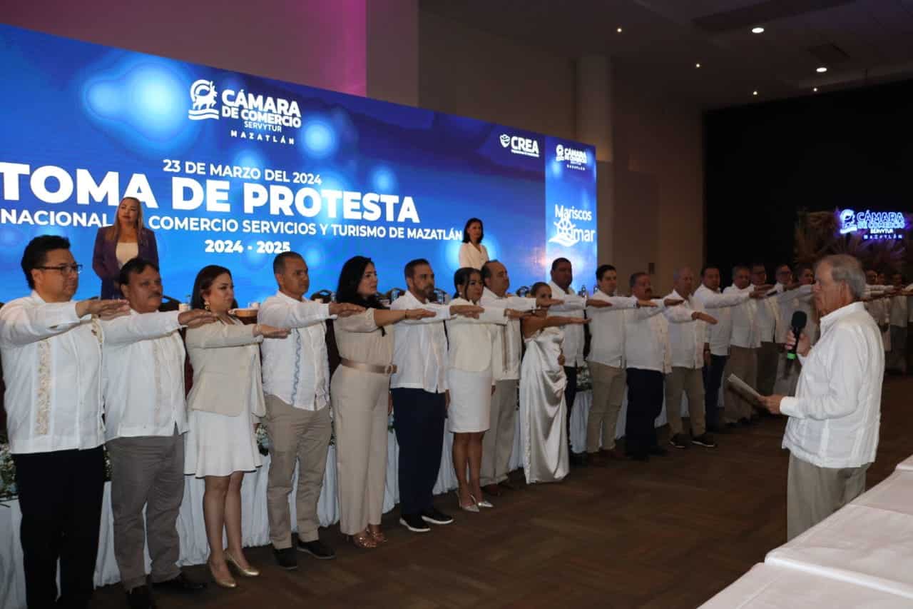 Toma de Protesta Canaco Servytur Mazatlán,