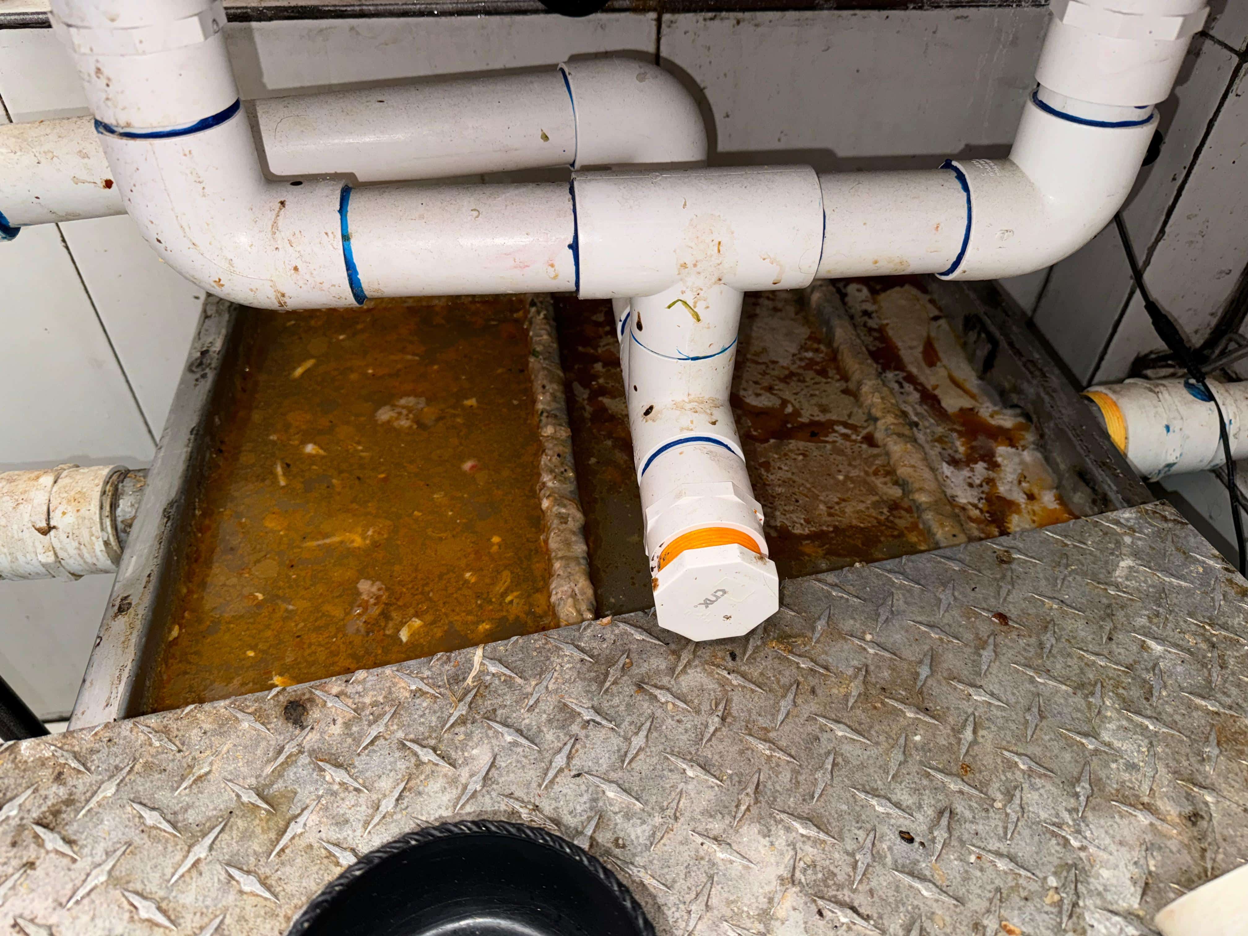 Trampas de grasas del Mercado Municipal José María Pino Suárez de Mazatlán
