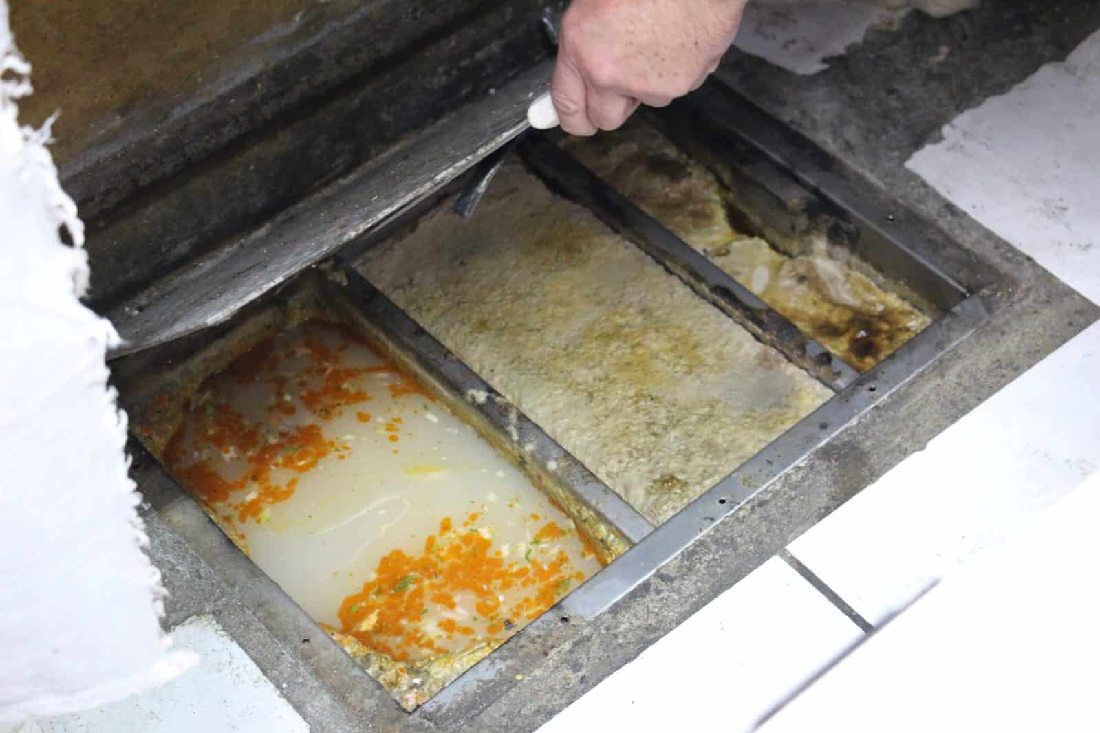 Trampas de grasas del Mercado Municipal José María Pino Suárez de Mazatlán