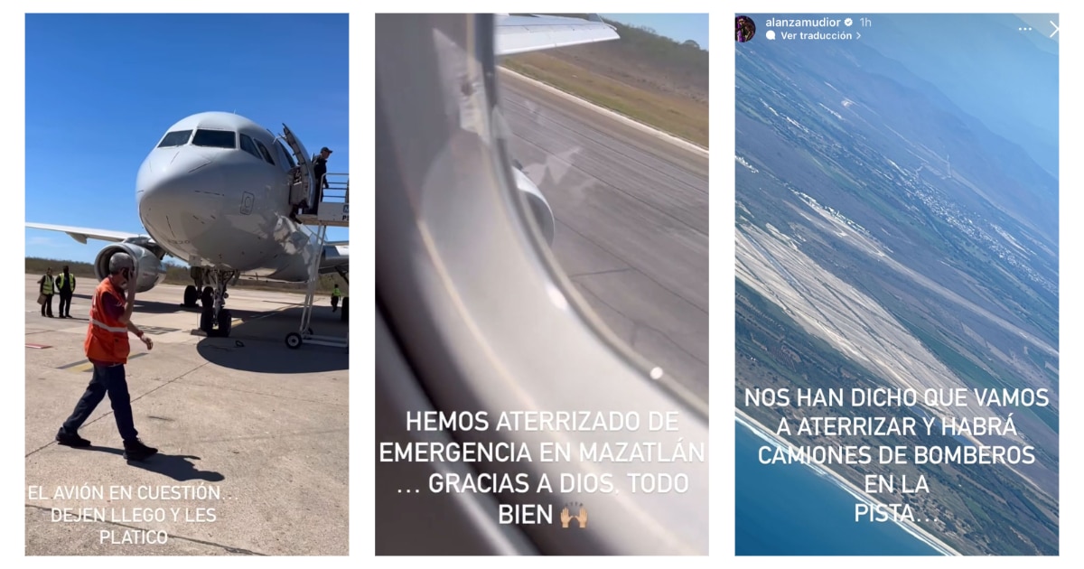Imágenes del video que subió Alan Zamudio a sus redes sociales
