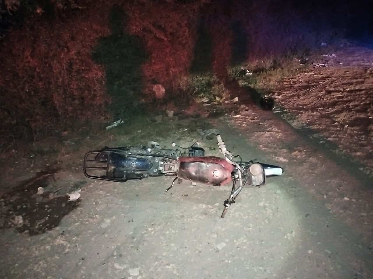 Motocicleta accidente Guasave