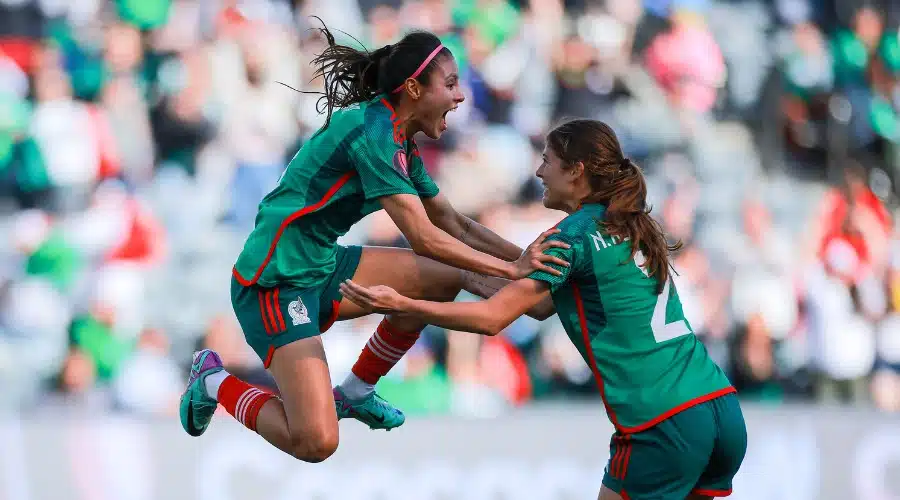 Jugadoras del equipo mexicano