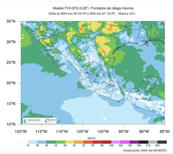 clima en México