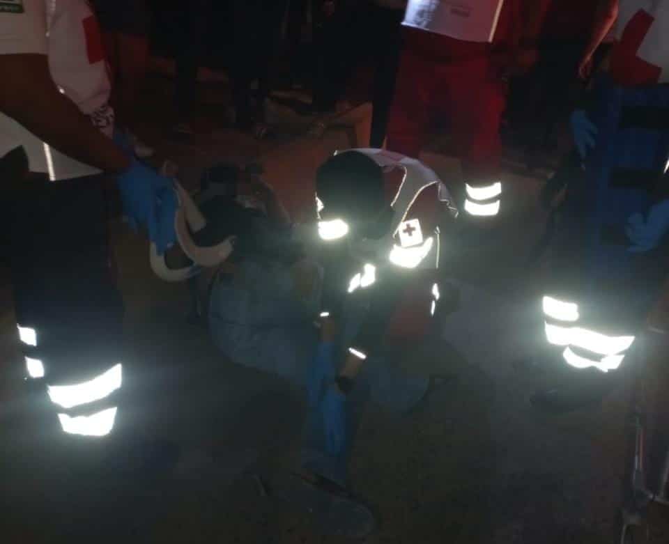 Choque de moto en Guasave