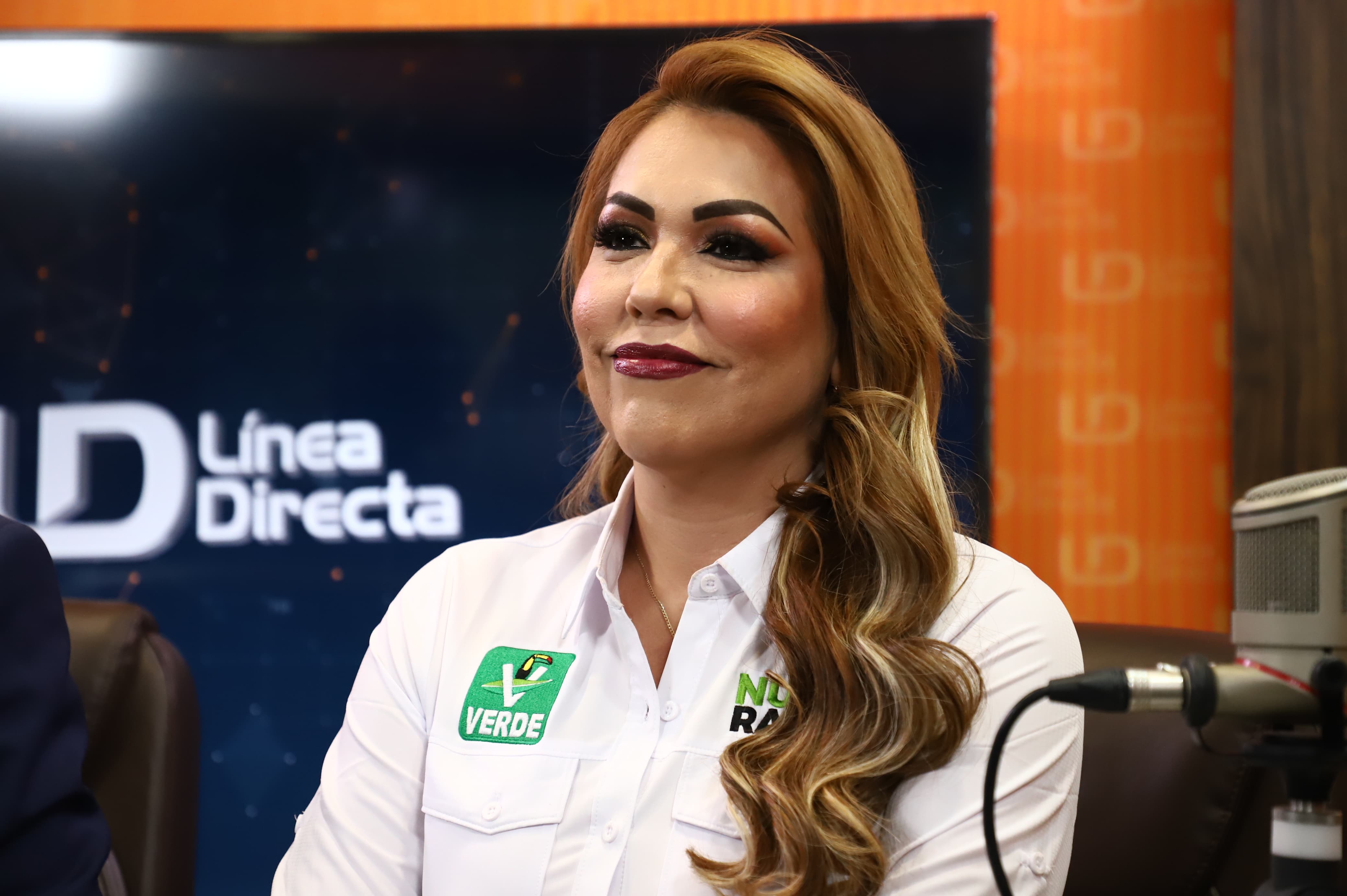 Candidata del Partido Verde