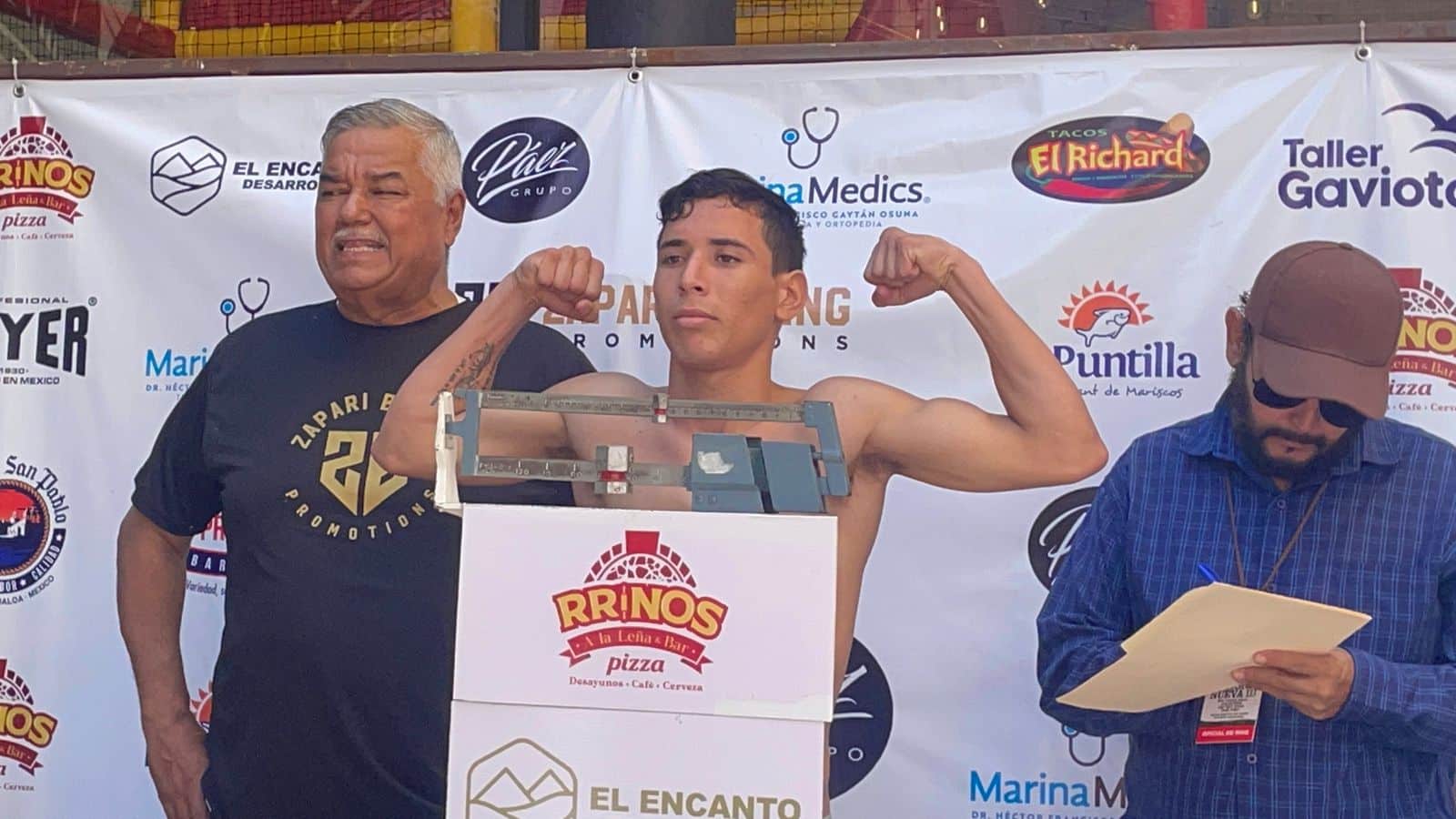 Pelea de boxeadores 