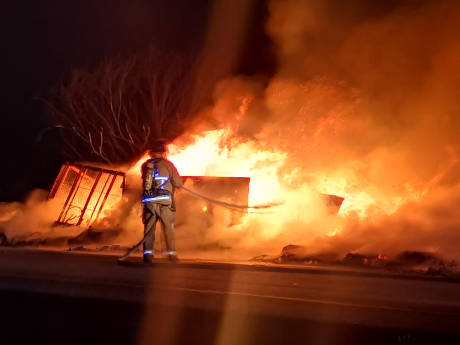 Incendio en Los Mochis