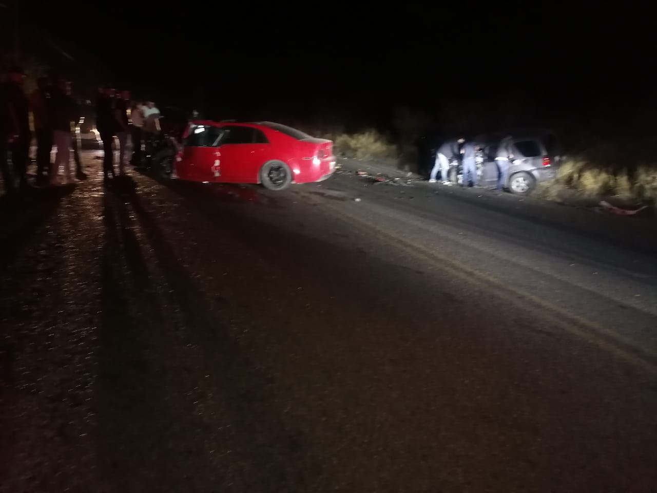 Carros chocados en Choix